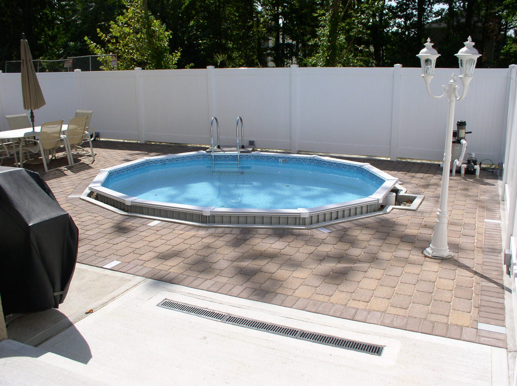 Aquasport 21x52 , Outlook Unibead 2500 Liner with Hayward .75 HP Inground SuperPump, Hayward S210T sand filter, SP1097 inground Skimmer, Confer Drop In Steps and Package