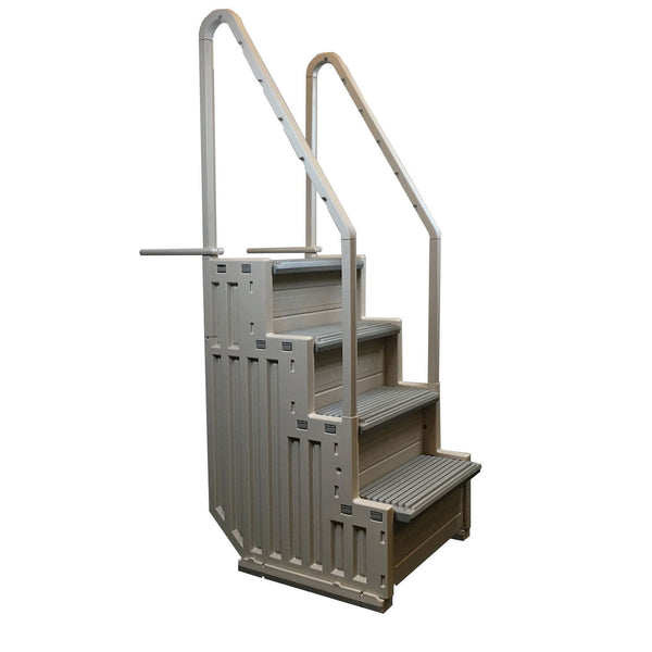 Aquasport 18x52 , Outlook Unibead 2500 Liner with Hayward .75 HP Inground SuperPump, Hayward S210T sand filter, SP1097 inground Skimmer, Confer Drop In Steps and Package