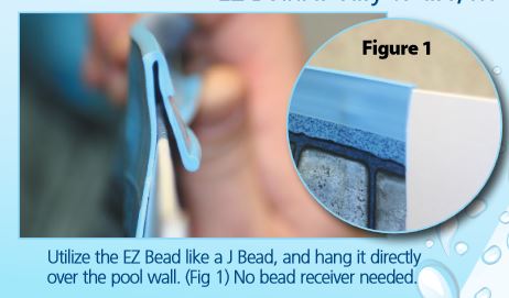 27' x 52"  Grande Brown Paintbrush Tan Resin Frame Swimming Pool, Steel Wall, Hayward Filter System,  EZ Bead Liner + Accessories + Confer 7200 A frame Ladder