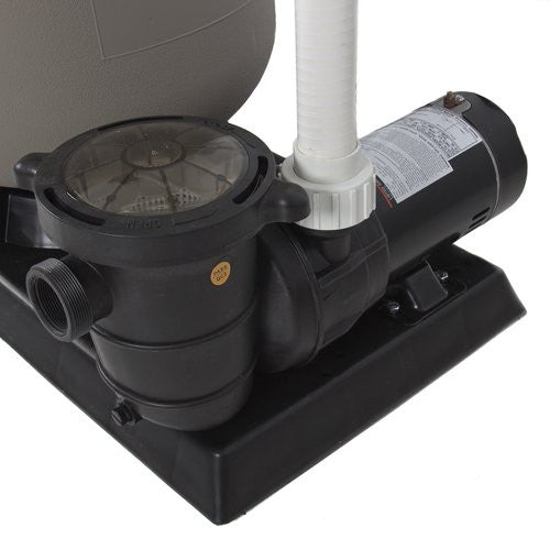 19" Sand Filter System 1.5-HP Swimming Pool Pump with Hoses and Clamps - fast-swim-supplies.com - 2